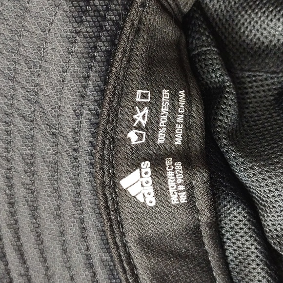 Adidas Areoready Victory Bucket Hat Black Adjustable Chin Strap - Picture 8 of 12